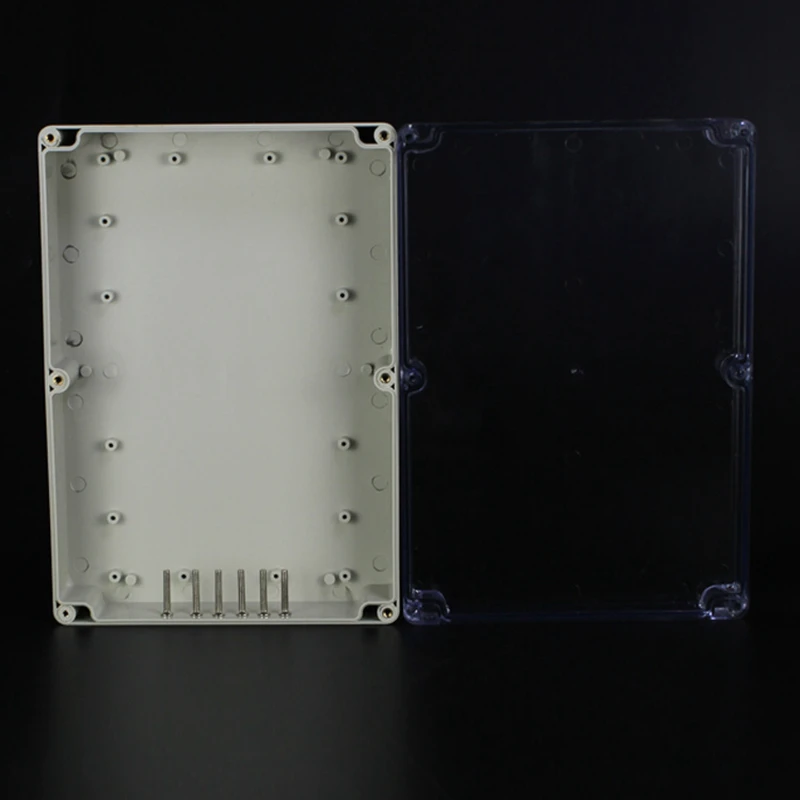 263x182x60 мм ABS IP65 водонепроницаемый пластиковый зеркальный прозрачный корпус чехол