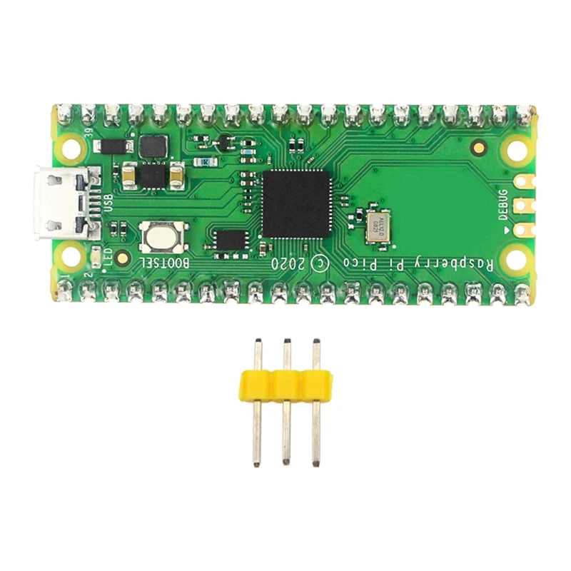 

Практичный микроконтроллер Pi Pico, макетная плата, гибкие часы, МГц