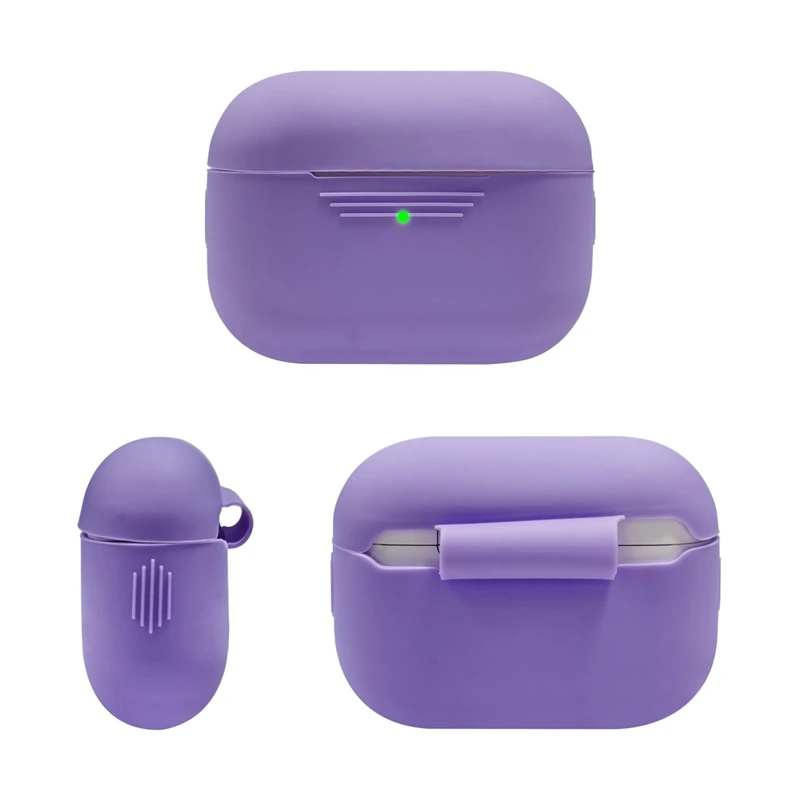 Однотонные чехлы для наушников Apple AirPods Pro новый мягкий силиконовый чехол