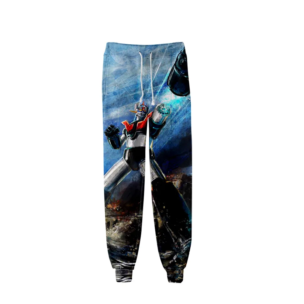 

2020 Mazinger Z Sweatpants Women Fitness Joggers Spring High Street Anime Trousers 3D Print Pants Sweatpant