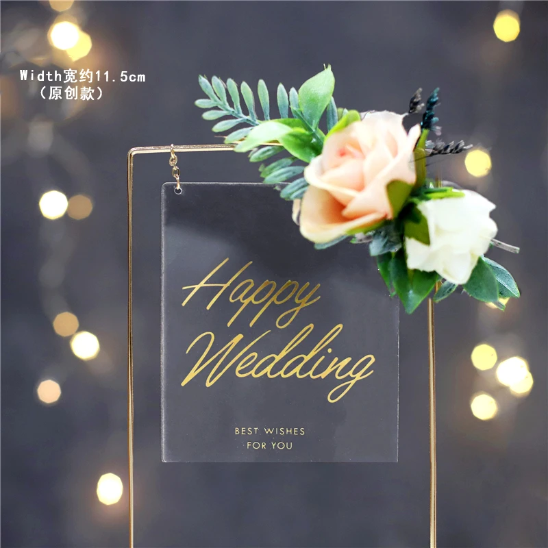 Flower Wedding B Свадебные украшения для торта с изящным цветком на крючке, вечерние украшения для торта, украшения для выпечки на годовщину, свадебные десерты, подарки для влюбленных - Цвет: Flower Wedding B