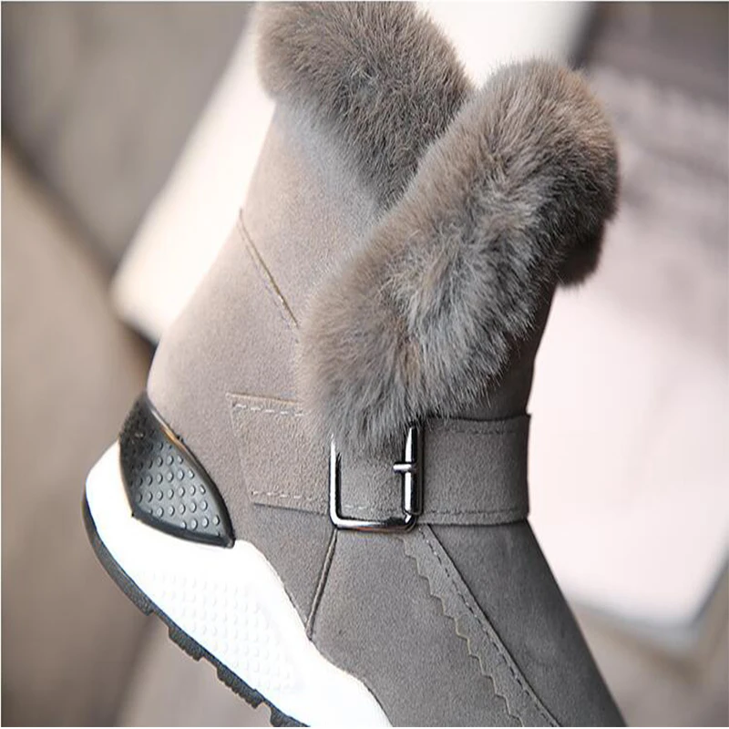 Детские ботинки теплая нескользящая обувь для девочек зимние детские снега