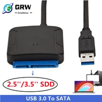 usb 3 0 to sata 3 cable sata to usb adapter convert cables support 2 53 5 inch external ssd hdd adapter hard drive connect fit