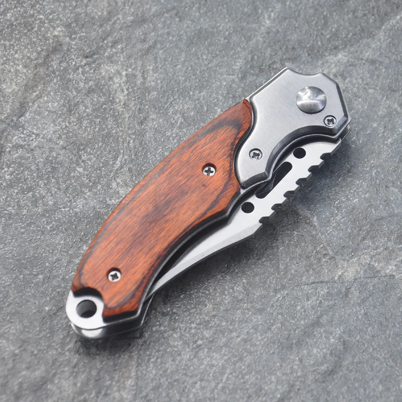 Фирменные ножи 7 9 дюйма 57HRC быстро открывающийся карманный тактический складной