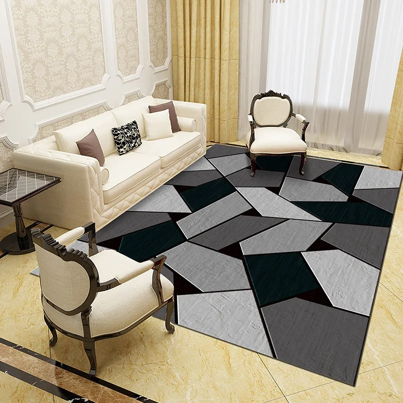 Ковер Zeegle для гостиной в скандинавском стиле нескользящий ковер спальни