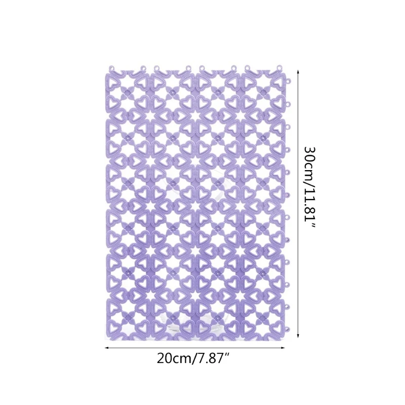 

E9LD Rabbit Cage Mats Plastic Bunny Feet Pads for guinea pig Hamster Small Animals