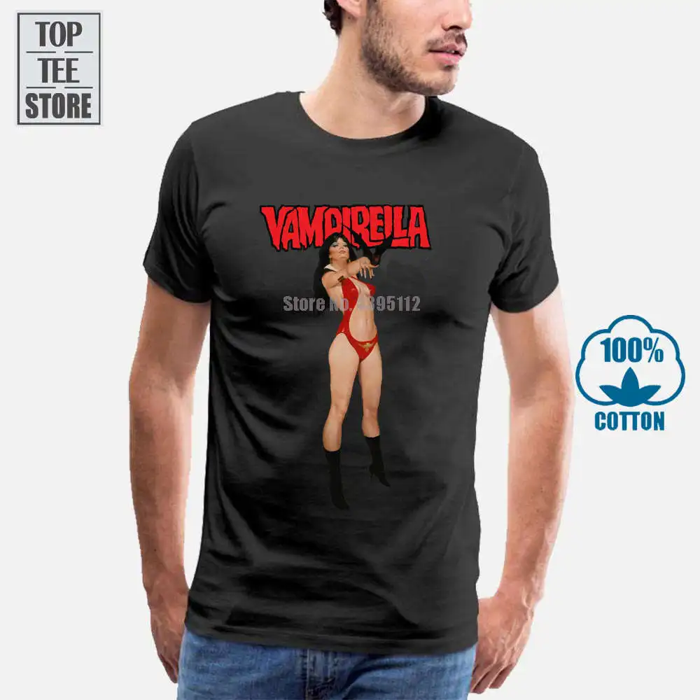 Постер Фильма Vampirella V2 черная футболка все размеры S 4Xl|t shirt black|t shirtshirt t |