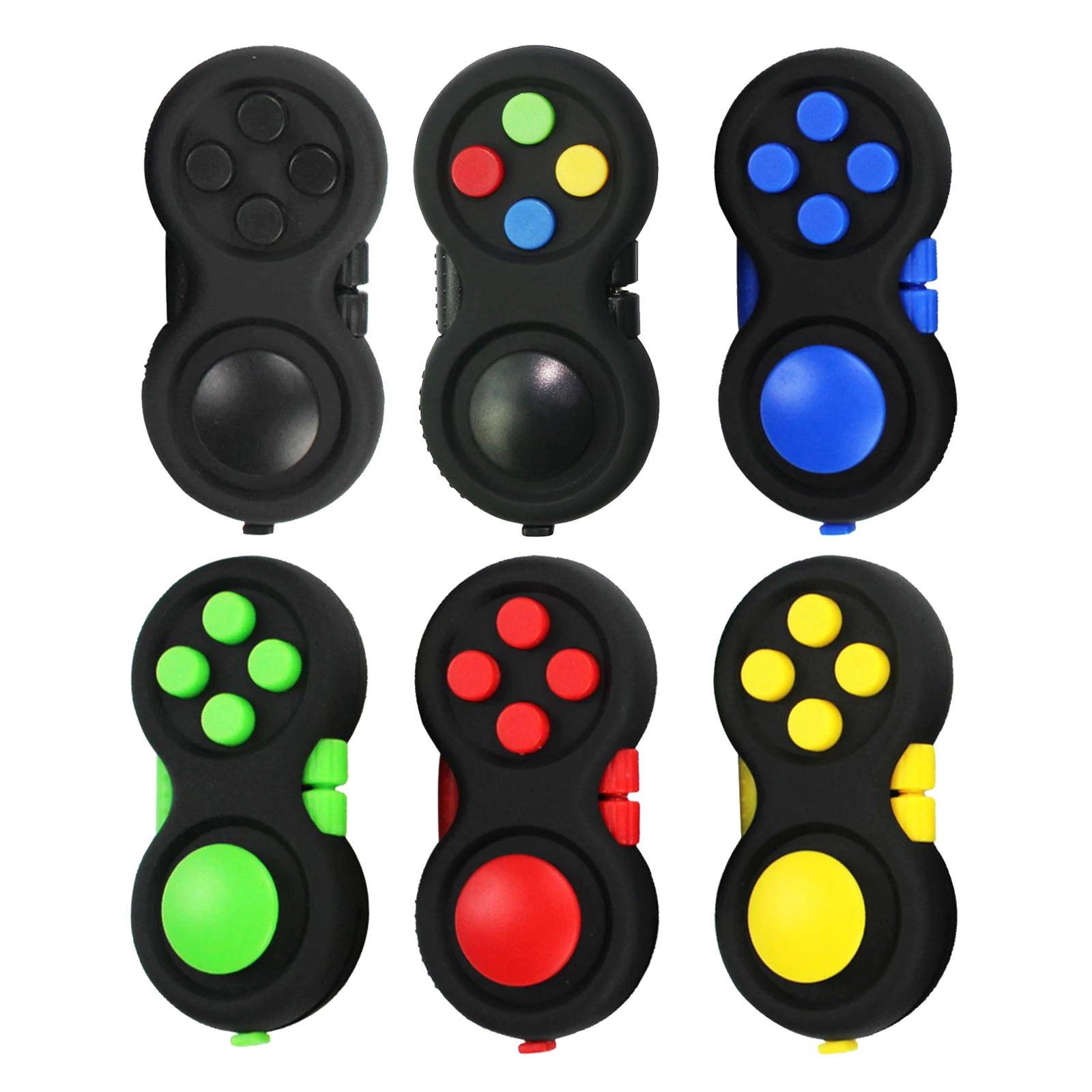

Portable Fidget Pad Anxiety and Stress Relief Hand Toy Light Weight Compact