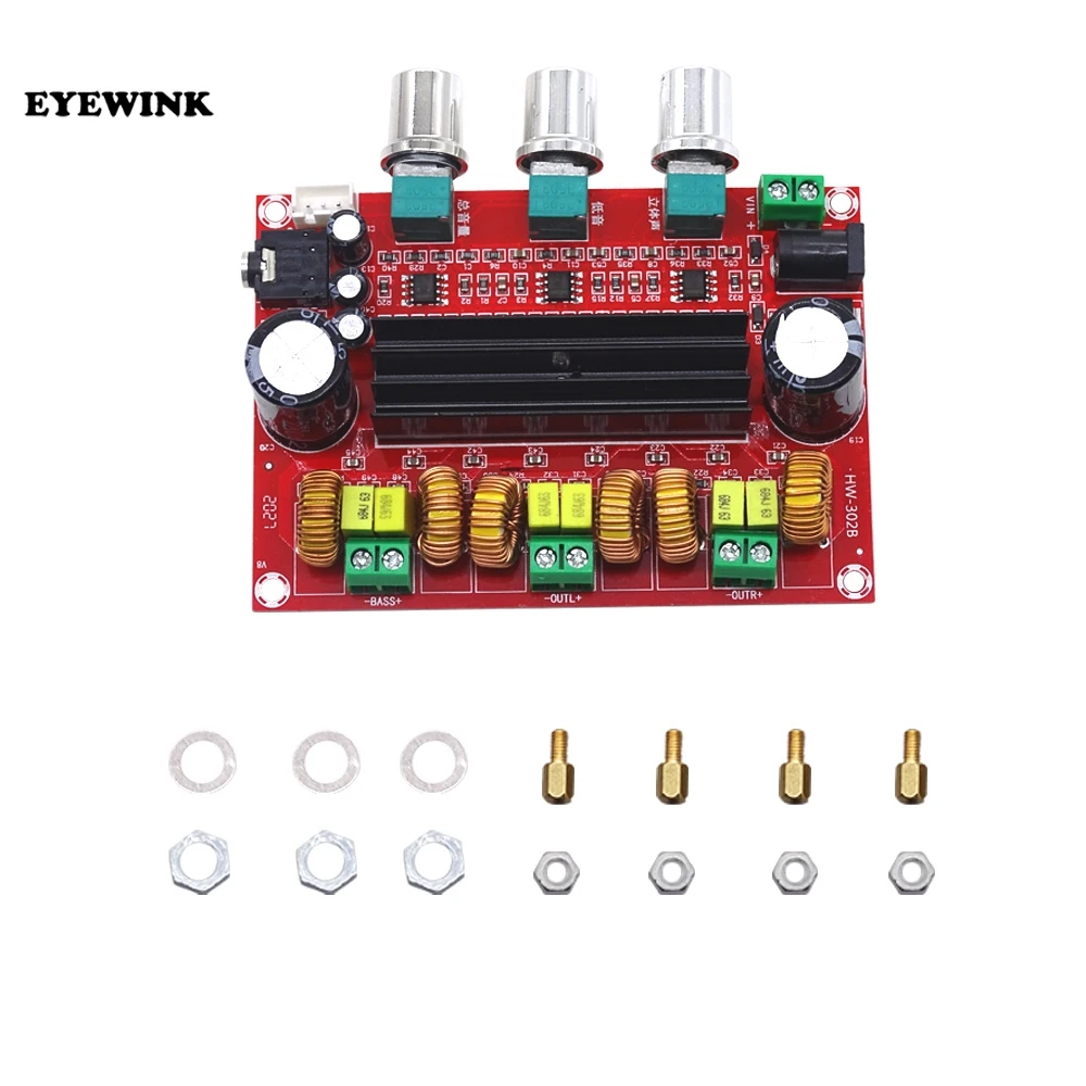 Плата усилителя мощности TPA3116D2 50 Вт * 2 + 100 Вт|board board|board digitalboard amplifier |