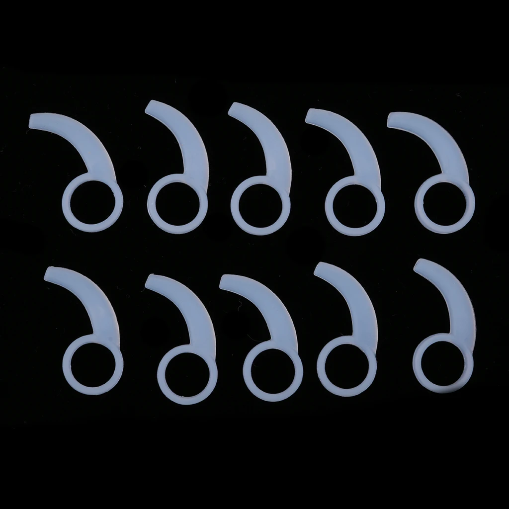 20 штук силиконовые наушники крючки для наушников в ухо 9 мм 13 фиксированный