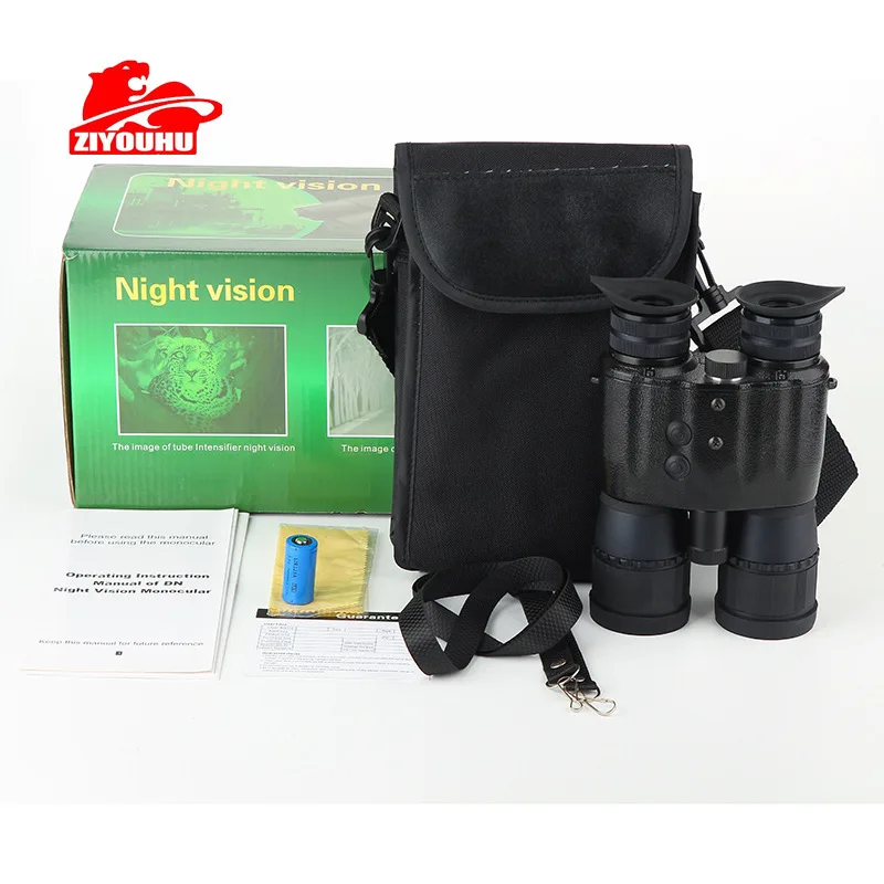 Бинокулярный Инфракрасный телескоп ночного видения плюс усиленная трубка