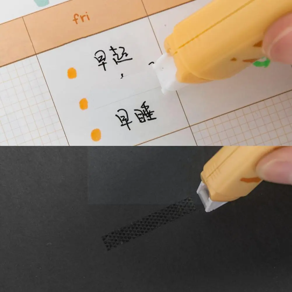 

Mini Double Correction Tape Popular Kawaii Two Tape Writing Adhesive Punctiform Adhesive Glue Stationery In Learning O Q9f9