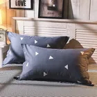 1 шт. 48 см * 74 см 100% хлопок Чехол для подушки с геометрическим принтом чехол для подушки для спальни