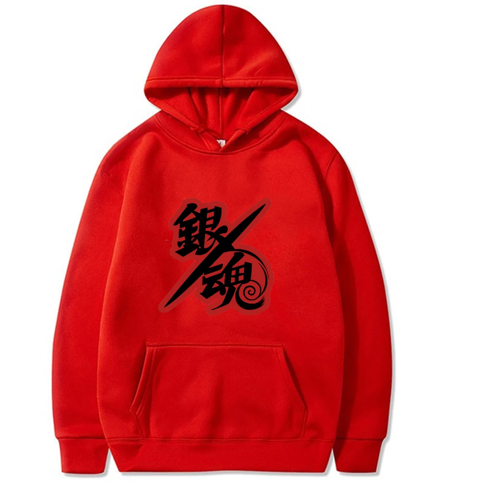 

Gintama Hoodie Fashion Long Sleeve Male and Female Hoody Streetwear Tops