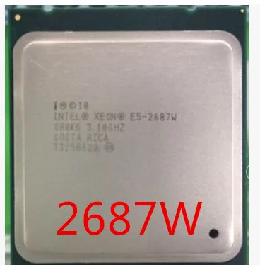 Процессор intel Xeon E5 2687 Вт 3 10 ГГц 8 ядерный LGA 2011 2687W Вт|Процессоры| |