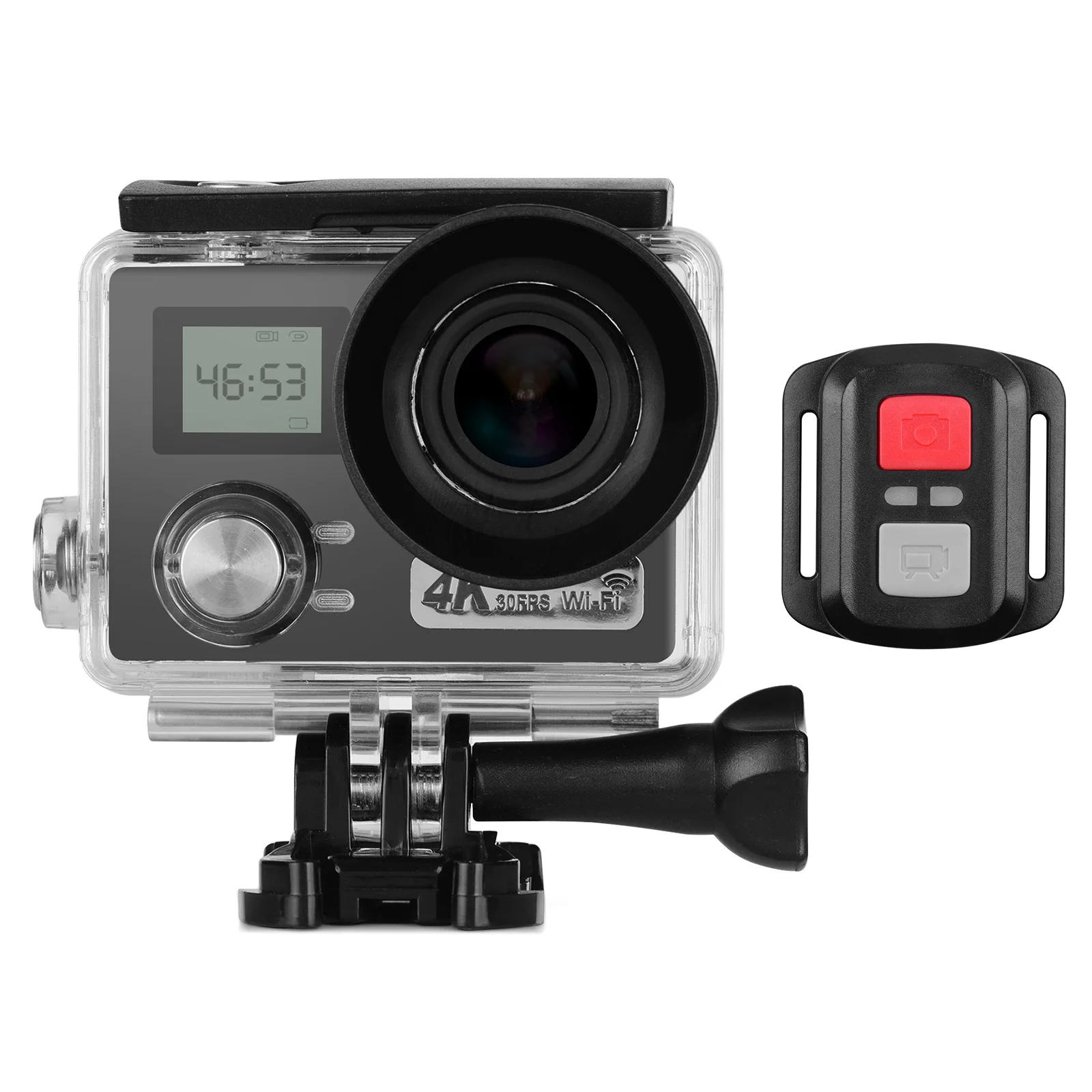 

Мини-экшн-камера 4K, водонепроницаемая, 30 м, угол обзора 170 °, сверхширокоугольный объектив, память 64 ГБ, с дистанционным затвором и встроенным...