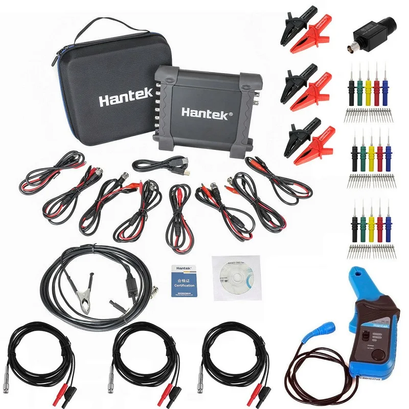 Осциллограф Hantek CC65 + головка 1008C 8CH USB Программное обеспечение автоматический