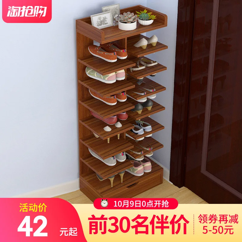 15% многоуровневый Держатель Для Обуви Высокая плотность ДВП дисплей и стеллаж
