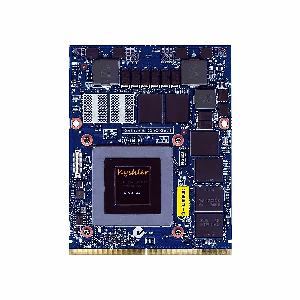 Видеокарта GTX 870M GTX870M 3G графический процессор для Clevo imac a1312 P375SM P157SM P151SM P150SM P170SM P177SM