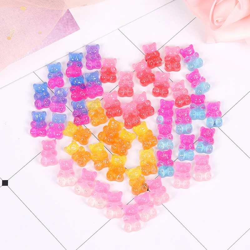 10 шт. фигурки миниатюрные домашний декор плоская задняя часть пищи сделай сам