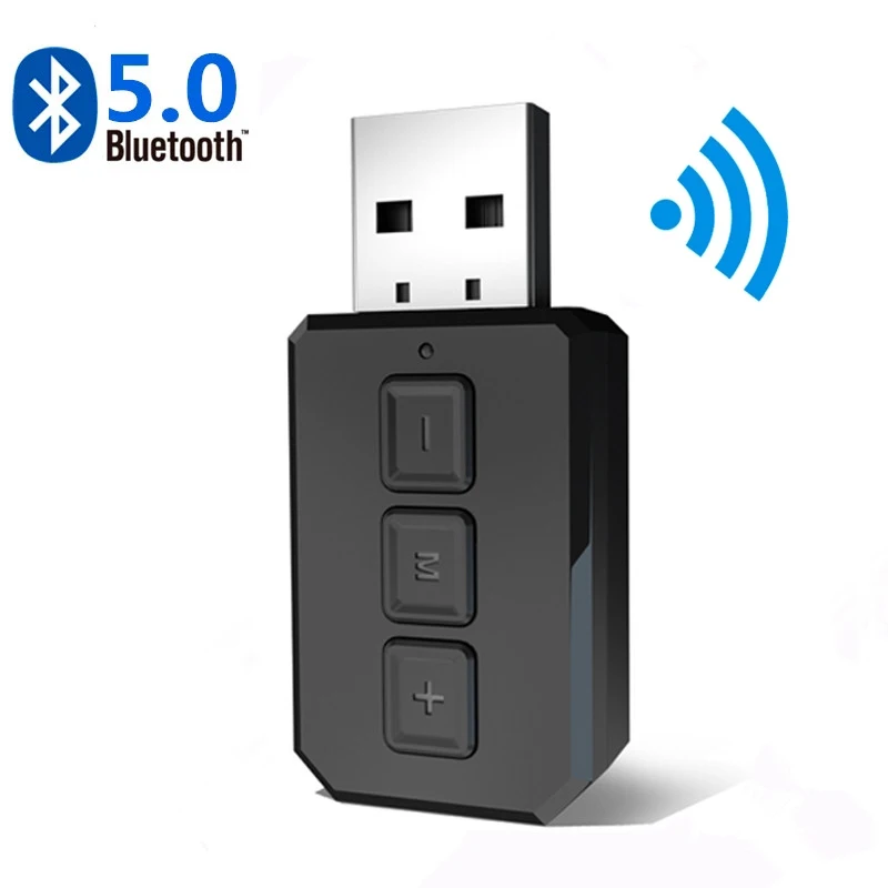 Фото USB Bluetooth 5.0 Adapter Dongle Handsfree Receiver Transmitter Mini Audio For Car TV Computer PC Laptop Music Электроника USB Bluetooth 5.0 Adapter Dongle Handsfree Receiver Transmitter Mini Audio For Car TV Computer PC Laptop Music Электроника