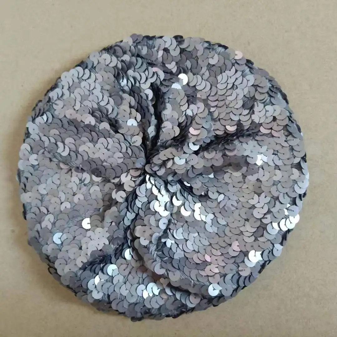 Женская зимняя шапка шерстяная элегантная с блестками Blingbling Beanies осенние женские