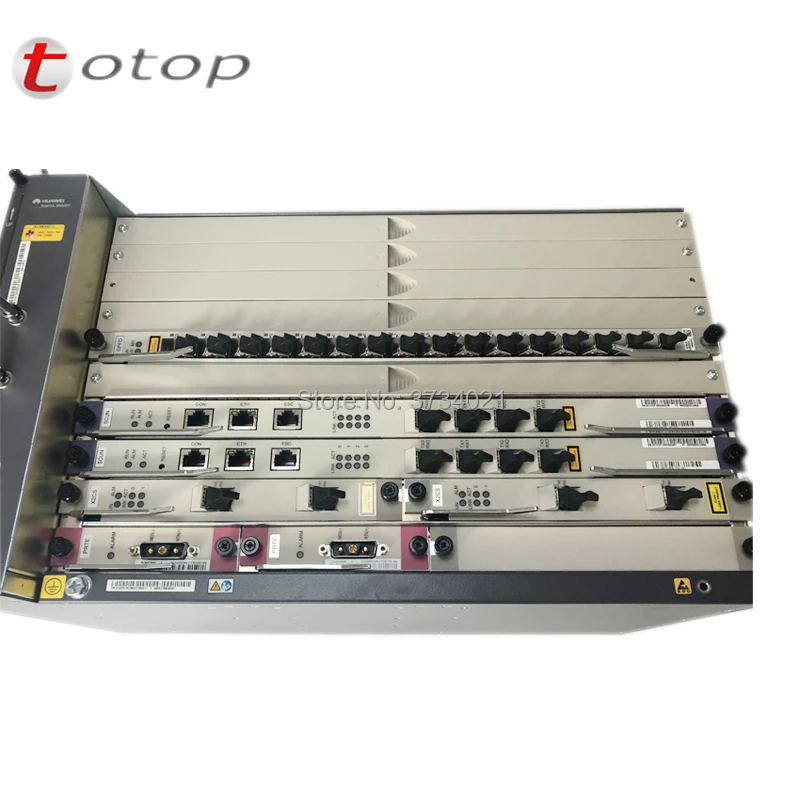 OLT Huawei MA5683T GPON шасси с 2xSCUN + 2xPRTE 2x X2CS 1xGPFD B 16 портов | Мобильные телефоны и аксессуары