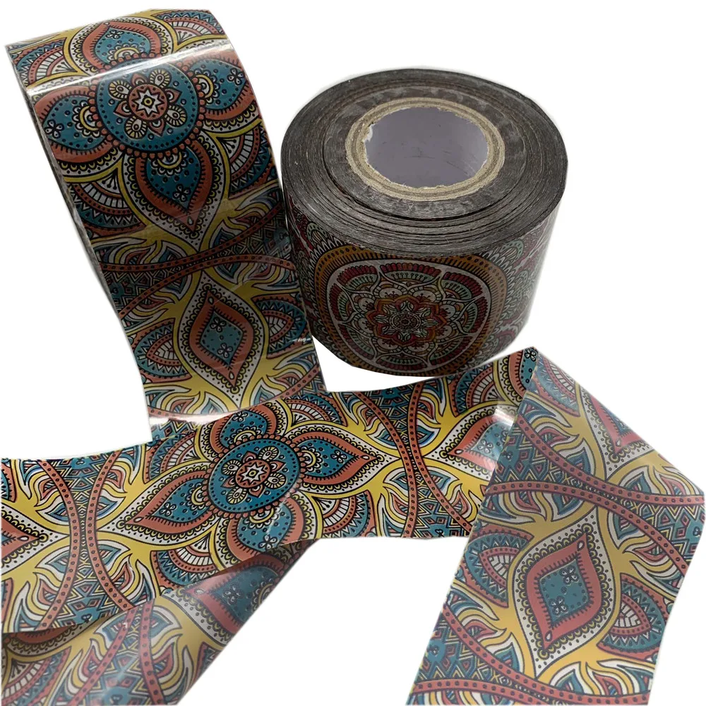 16 рулонов Фольга для ногтей Набор наклеек бумажные аксессуары переводные