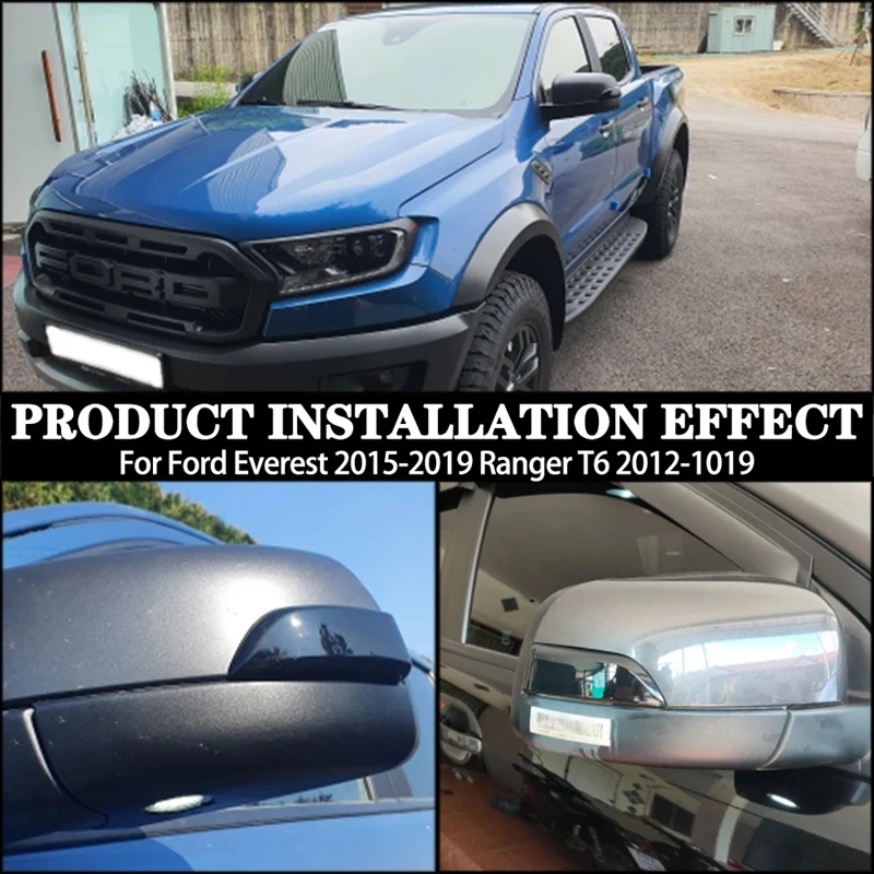 Car Dynamic Turn Signal LED Rear View Mirror Indicating Flash for Ford Ranger T6 2012-2019 Raptor &amp Wildtrak Everest |