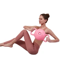 women kettlebell fitness yoga adjustable portable 1 2 6kg water kettle bell dumbbell double handles pilates body shaping