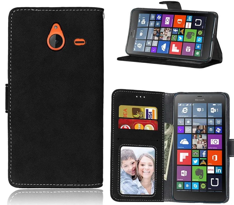 Чехол-книжка с подставкой матовый чехол для microsoft Nokia Lumia N 435 520 535 550 625 630 640 XL 650 830 930 850 950 950XL N2 N7 8 Coque