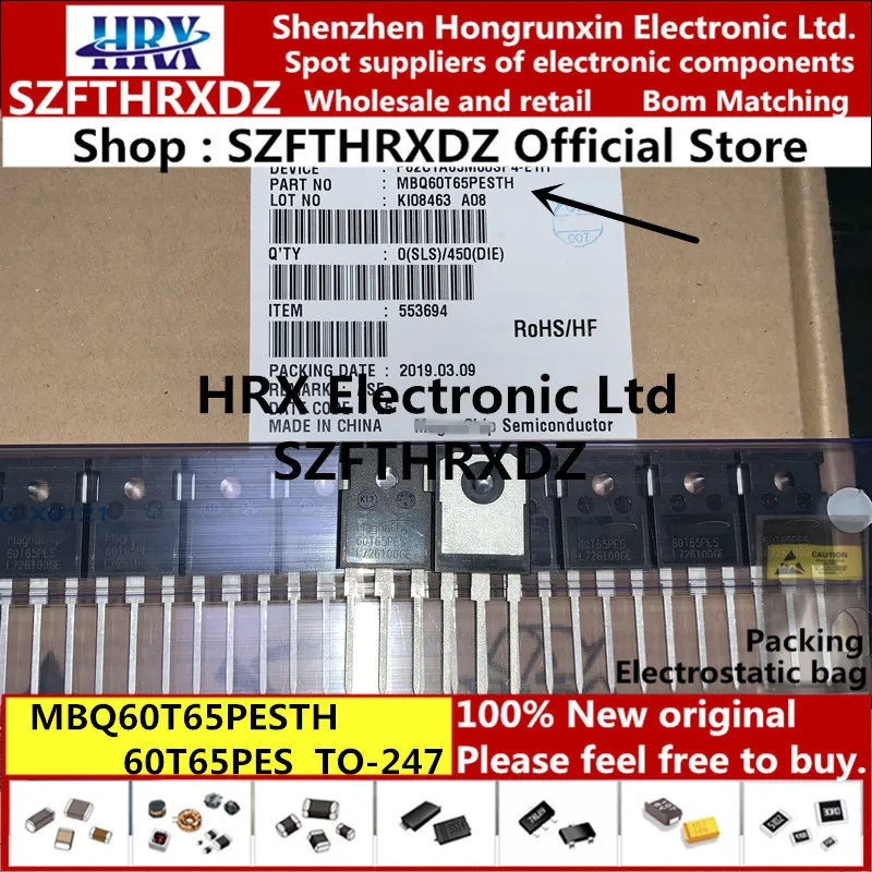 MBQ60T65PES TO-247 60T65PES TO247 MBQ60T65PESTH 60A 650V IGBT 30 шт/трубка(5 шт-10 шт