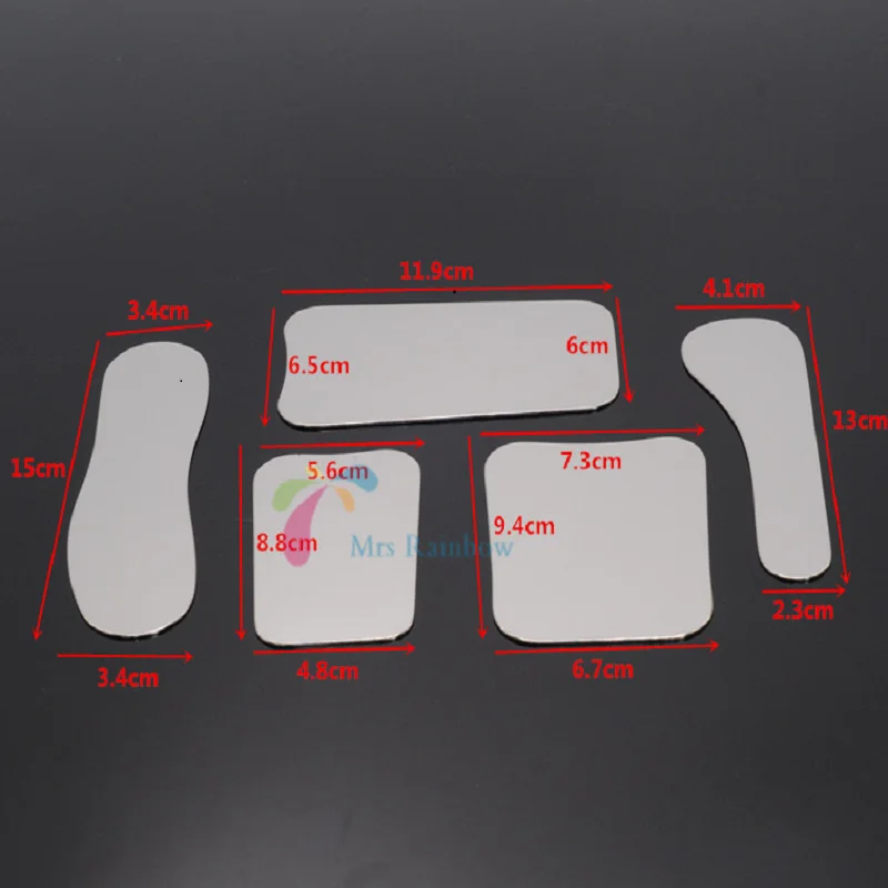 4/шт стоматологический ортодонтический отражатель для рта зеркала нержавеющая
