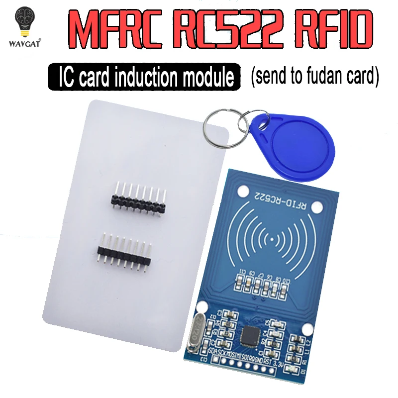 Бесплатная доставка RFID модуль RC522 наборы S50 13 56 МГц 6 см с тегами SPI запись и чтение