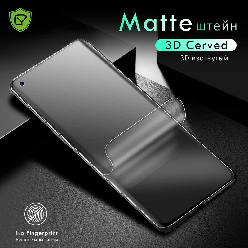 

CHYI Back matte Hydrogel film for oneplus 7t 8 9 7 pro 9r screen protector 3D for one plus 8t nord N10 6t 5G not tempered glass