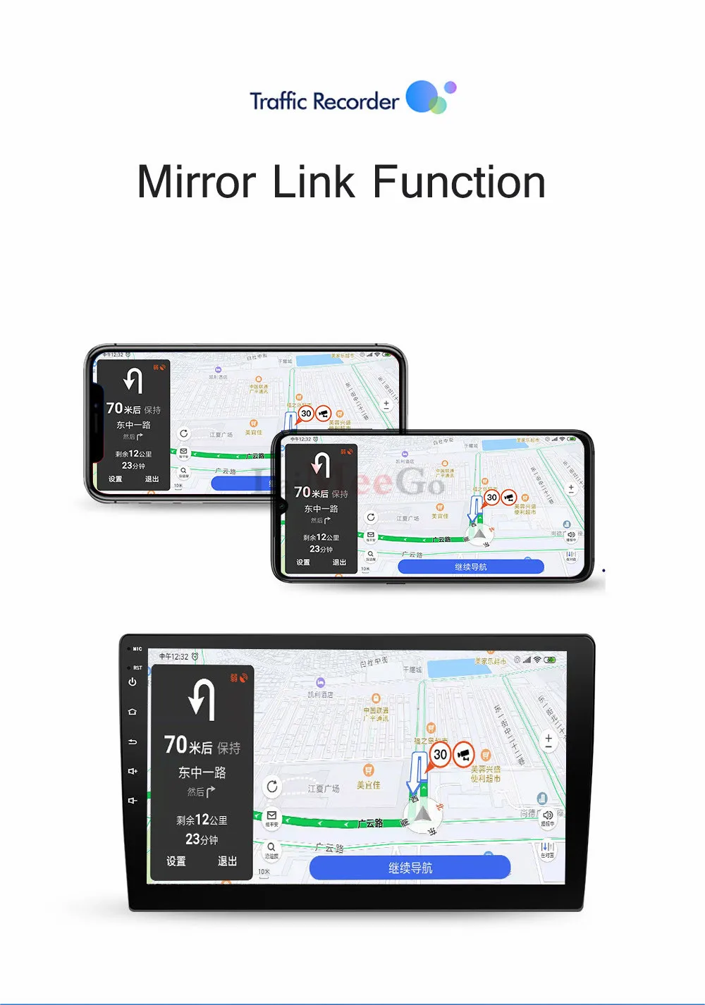 9 дюймовый Автомобильный HD сенсорный экран Bluetooth Android стерео плеер 2 Din радио GPS