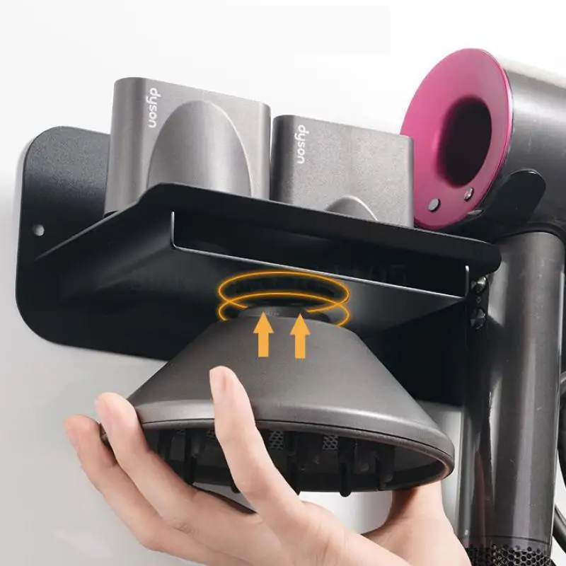 Dyson держатель для фена Бесплатная стойка штамповки хранения одежды в ванной фен