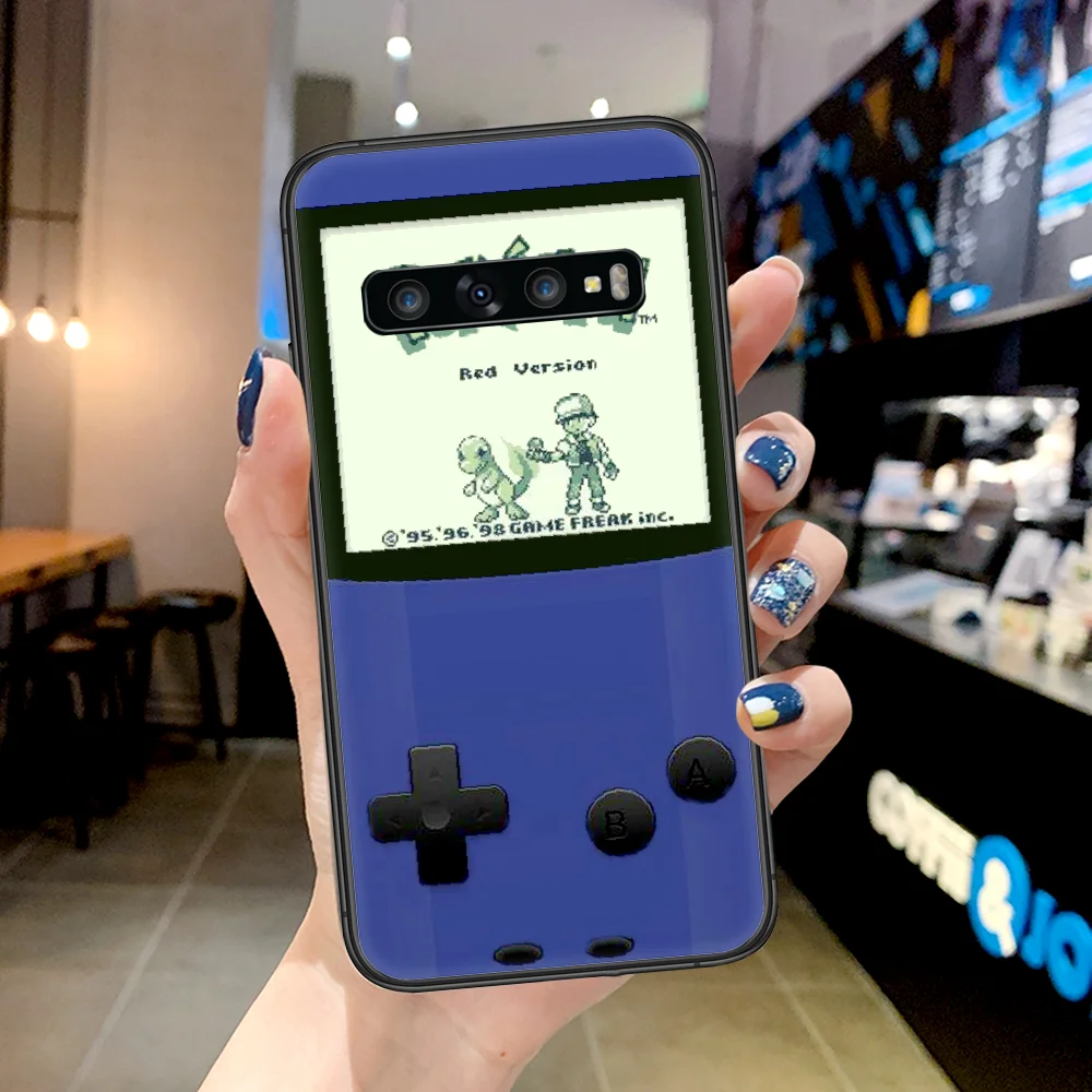 

Video Game Boy Gameboy Phone Case For Samsung Galaxy Note S 8 9 10 20 Plus E Lite Uitra black Prime Painting Cell Tpu Etui Trend