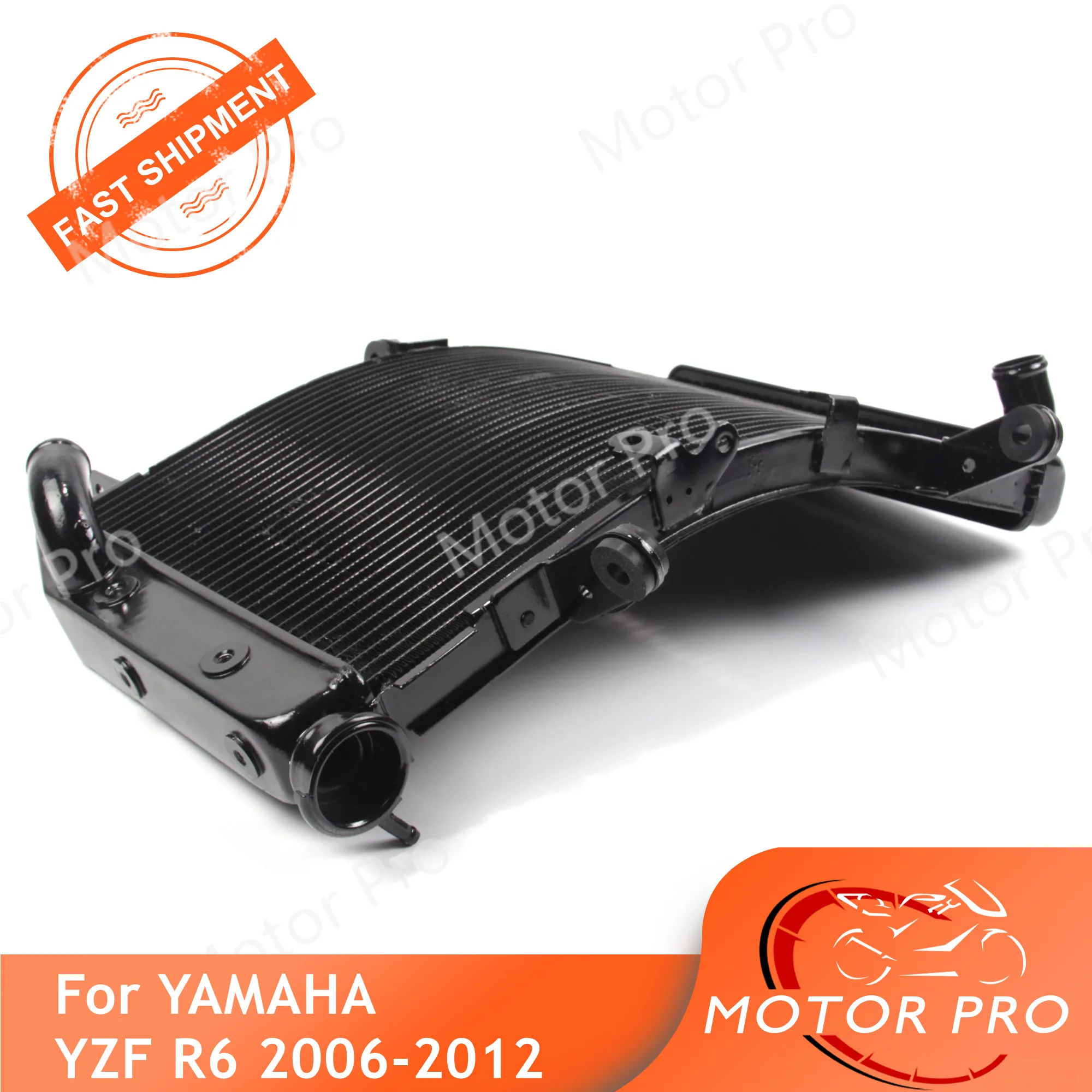 Радиатор для Yamaha YZF R6 2006 - 2012 охлаждающий охладитель аксессуары замены мотоцикла