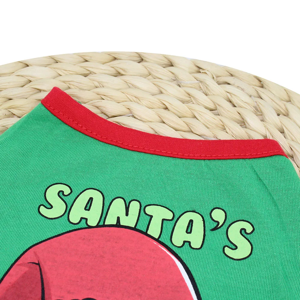 Pet Dog Clothes Christmas Costume Cute Cartoon Clothes For Small Dog Cloth Christmas Clothing Polyester T shirt Puppy Costume