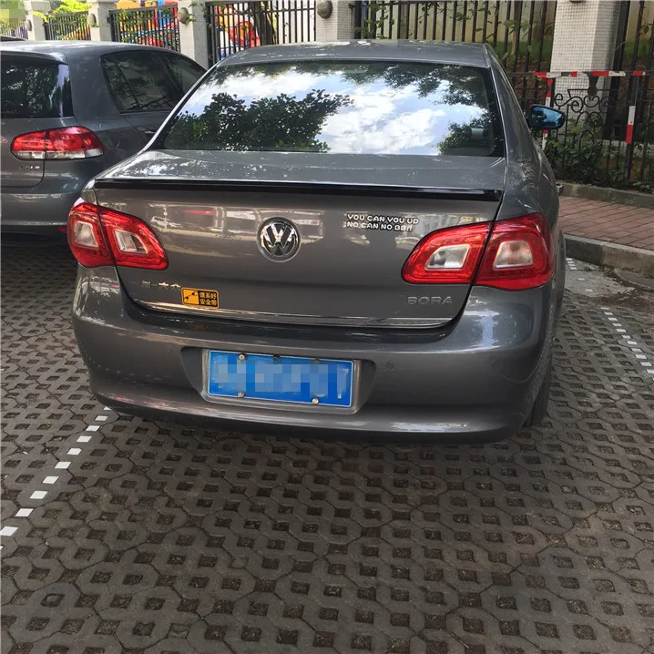 For VW Bora Spoiler High Quality ABS Material Car Rear Wing Primer Color Volkswagen 2010-2014 | Автомобили и мотоциклы