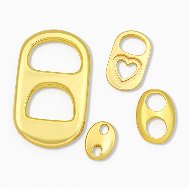 

OCESRIO DIY полированный кулон медная Пряжка в виде сердца Сода табы амулеты для браслета принадлежности для изготовления ювелирных изделий ...