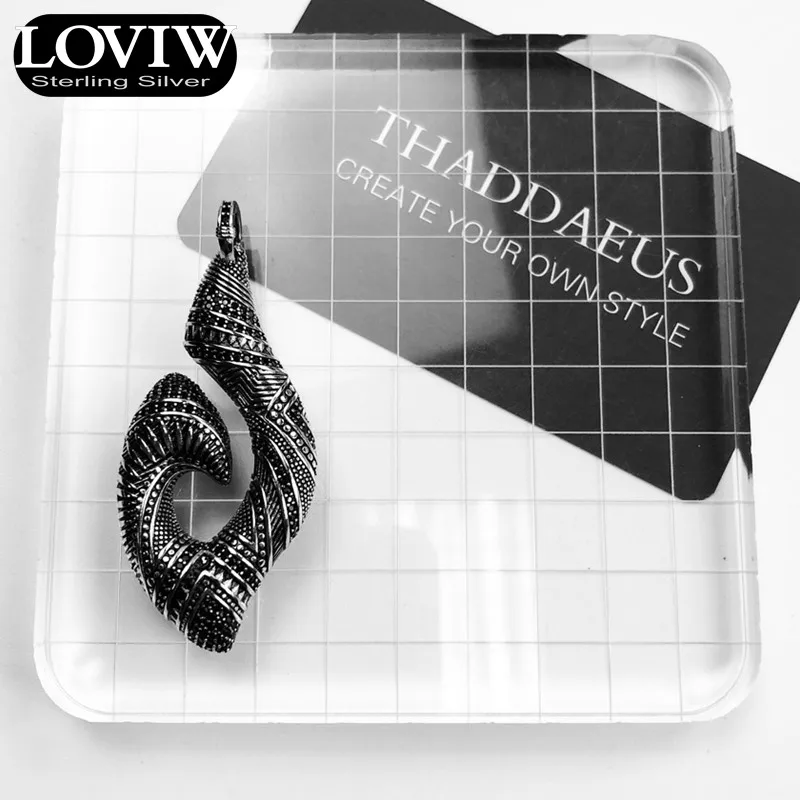 Кулон крючок этнические маори Модные Этнические украшения руччной работы