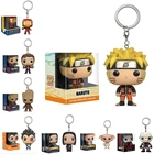 Карманный Брелок для ключей с аниме рисунком растения нарутоса Железный человек Локи Курама Какаси Гоку коллекционные модели игрушки для детей Рождественский подарок