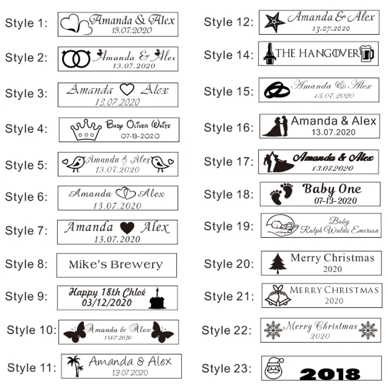 Abrebotellas con grabado, llavero personalizado privado para bodas, Cervecer&iacute;a, Hotel, restaurante, logotipo de Navidad, 100 piezas-1