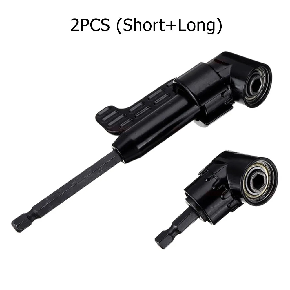 Socket Screwdriver Bit 1/2* 1/2pcs 105° Adapter Adjustable Angle Black
