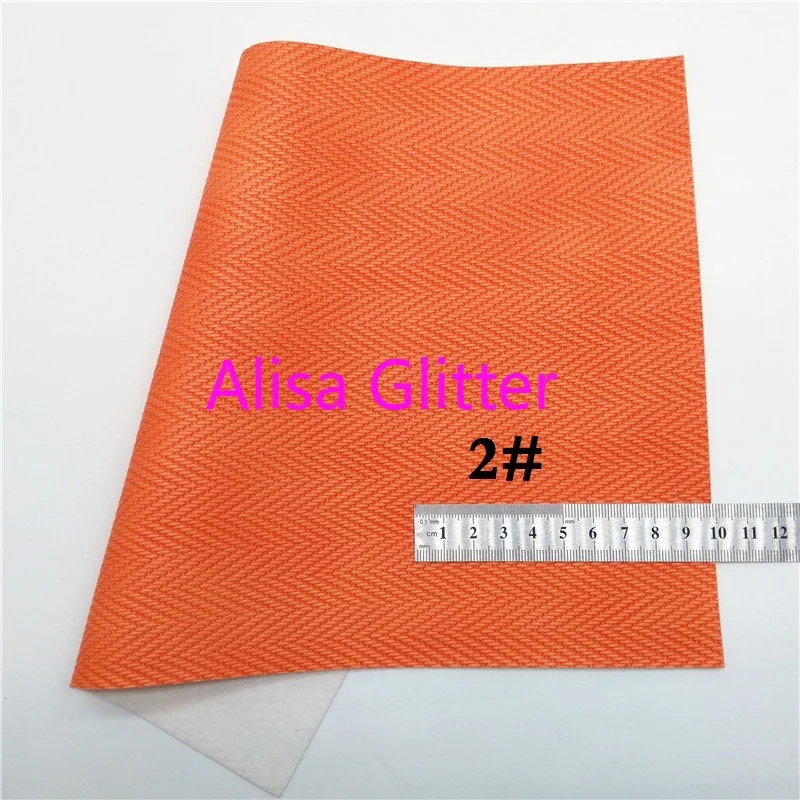 1 шт. А4 Размер 21х29см Алиса блестящая оранжевая ткань полосатые Пледы из