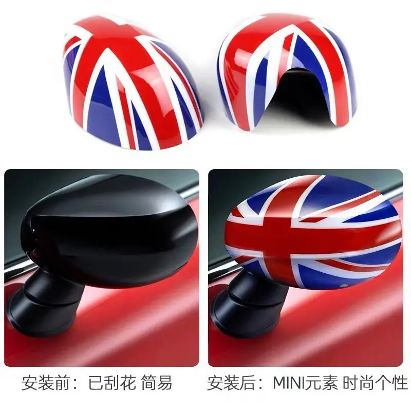 

Новый 2020 год BMW MINI Cooper чехол для зеркала заднего вида F54 F55 F56 F57 F60 автомобильные аксессуары внешние JCW Counrtyman Blubman