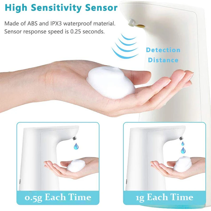 Автоматический диспенсер для жидкого мыла ручная моющая машина Бесконтактный