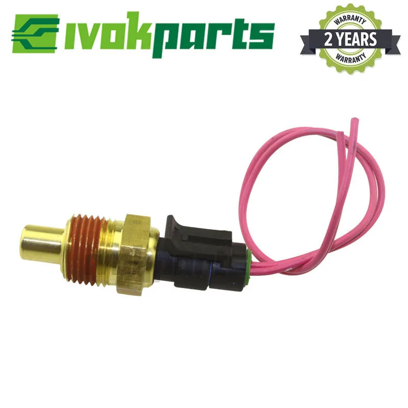 Датчик температуры воды и охлаждающей жидкости двигателя с разъемом для